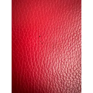 Vintage Burberrys Red Leather Shoulder Bag Crossbody Embossed Logo Crest Rare thumbnail 13