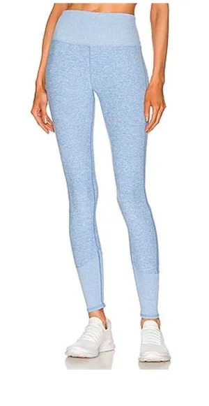 Alo High-Waist Alosoft Lounge‎ Legging size Medium in Heathered Sky thumbnail 1