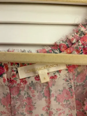 LoveShackFancy Floral Popover Dress thumbnail 4
