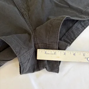Aerie Charcoal Grey Cotton Lyocell High Waisted Shorts‎ XL Momcore Minimalist thumbnail 15