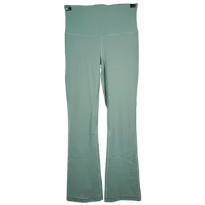 Lululemon Align High Rise Mini Flare Pants Size 6 Green Yoga Pilates Gym Lounge thumbnail 2