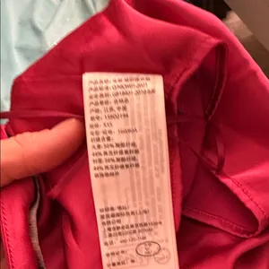 Abercrombie & Fitch One-Shoulder Satin pink Knotted Midi Dress Size XXS like new thumbnail 6
