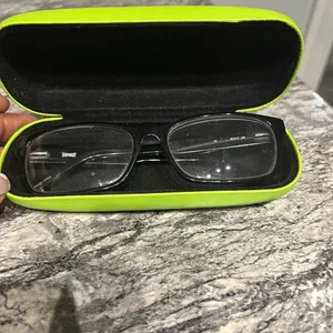 Tapout Black Rectangular Eyeglasses frames and hard case only Unisex thumbnail 8