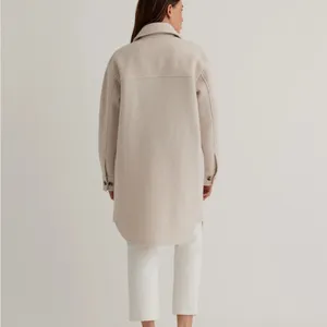 Aritzia Wilfred Ganna Long Shirt Jacket thumbnail 9