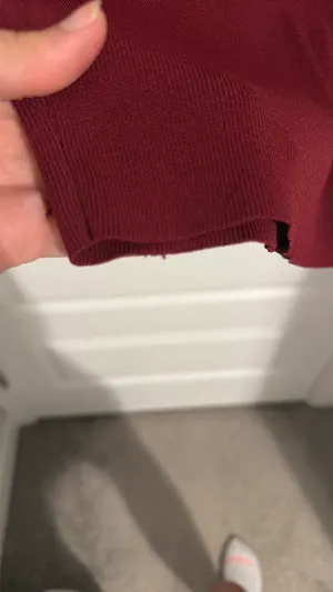 Zara cutout high neck top thumbnail 4