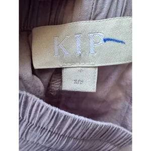 KIP Premium Cotton Pajama Pants Purple Lavender Womens Small‎ Lounge Natural thumbnail 3