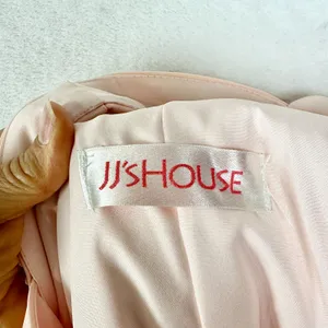 JJ's House Halter Neck Chiffon Bridesmaid Dress Size 18W Pearl Pink NWT thumbnail 10