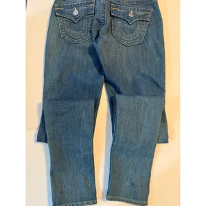 TRUE RELIGION Women's “Jodie” - Buddha Label - Blue Skinny Jeans, Size 26 thumbnail 7