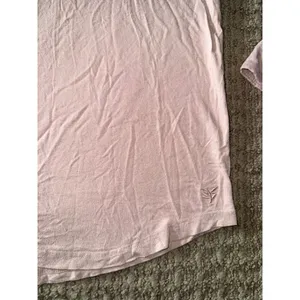 Cozy Earth Pajama Top Women XL Mauve Excellent Bamboo‎ Viscose Button Down thumbnail 3