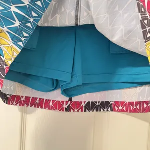 Slazenger Womens Golf Skort Colorful‎ Geometric Skirt Pickleball Tennis Size 8 thumbnail 2
