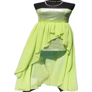Cache Apple Green Sequin Encrusted Strapless Event New HiLow Dress Lined $218 NWT thumbnail 9