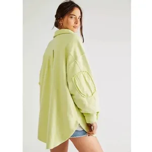 Free People Ruby Jacket Shacket Oversized Fleece Jacket thumbnail 2