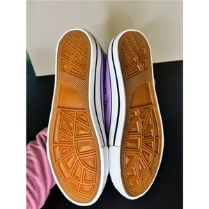 Lavender High-Top Canvas Sneakers - Women's Casual Shoe Size 6 NWOT thumbnail 5
