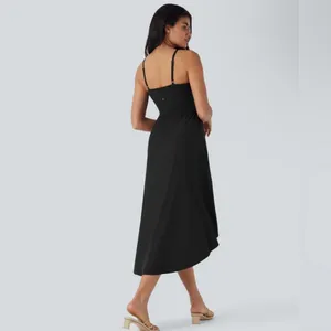 HALARA Black High Low Dress thumbnail 2