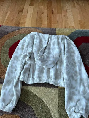 Abercrombie Collection Tie Dye Hoodie Sweatshirt Cropped Small thumbnail 4