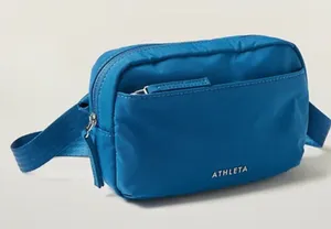 New Athleta All About Crossbody Belt Bag Dark Lapis Blue thumbnail 1