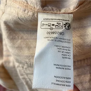 Free People We The Free Off Duty Striped Oversized Cotton Shirt XS thumbnail 6