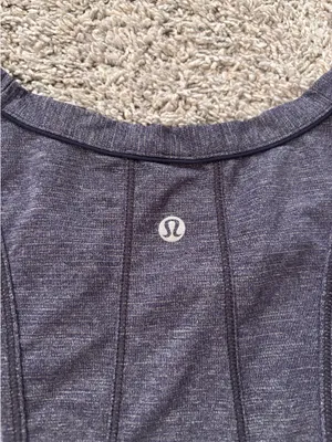 Lululemon Pace Perfect Loose Semi Cropped Athletic Tank Top Size 6 No size tag thumbnail 9