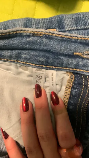 Loft Slim Flare Jeans thumbnail 3