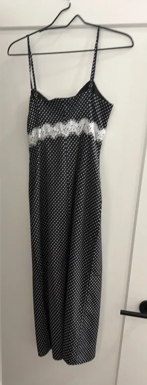 Vestique black and white poka dot dress thumbnail 2