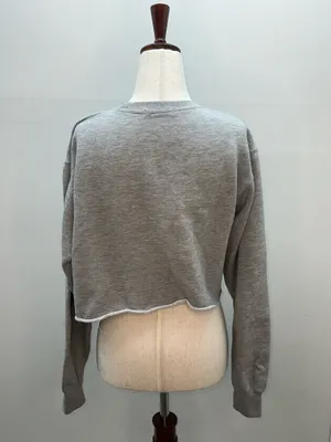 Brandy Melville John Galt Crop Sweatshirt Pacific City Rainbow thumbnail 3