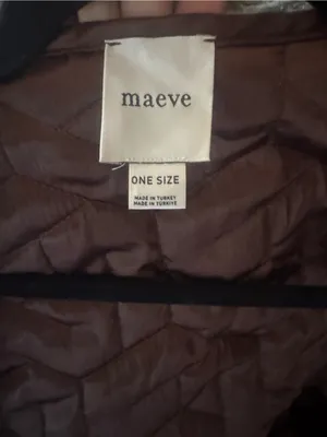Maeve Cream Quilted Jacket with Brown Splatter thumbnail 8