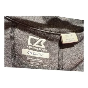 Women's XS Green Bay Packers Cutter & Buck CB DryTec Jacket Gray thumbnail 8