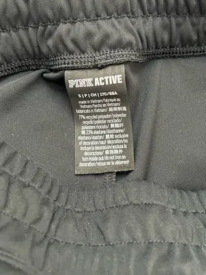 PINK Active Victoria's Secret Girls' Black Active Jogger Pants thumbnail 3