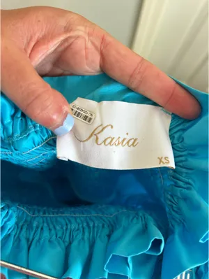 Kasia dress blue thumbnail 2
