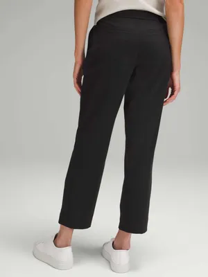Lululemon Tapered-Leg Mid-Rise Pant 7/8 Length Luxstreme Size Medium Black thumbnail 2