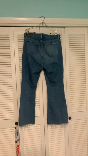 Loft Slim Flare Jeans thumbnail 2
