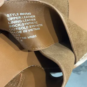Madewell Amee Brown Suede Leather Platform Espadrille Wedge Sandal - size 8 thumbnail 7