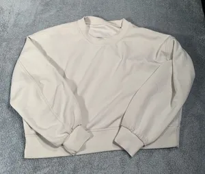 Lululemon athletica Cream/white Crewneck Sweatshirt thumbnail 1