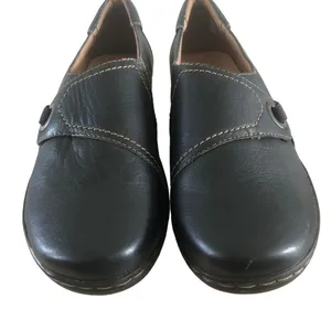 Clarks Navy Blue‎ Evianna Comfort Loafer Shoes 8 thumbnail 4