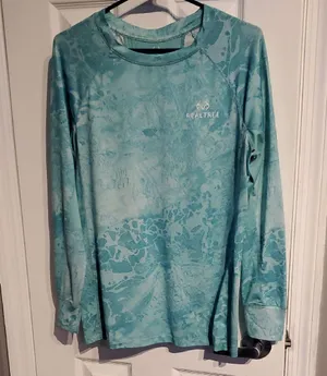 Realtree Aqua Long Sleeve Tee thumbnail 1
