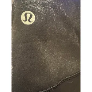 Women's Lululemon Black Shimmer Leggings Size 4 thumbnail 7