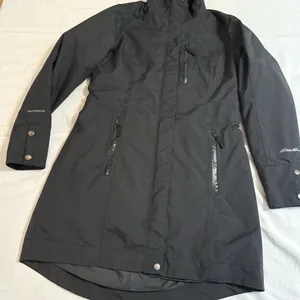 Eddie Bauer‎ insulated three in one weather edge jacket Black Size XS thumbnail 1