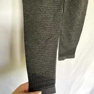 Gymshark‎ Dark Gray Laser Cutout Leggings - Size Small thumbnail 3