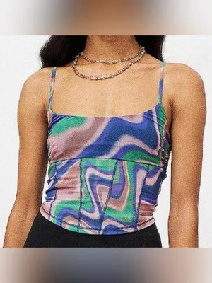 urban outfitters corset top thumbnail 5