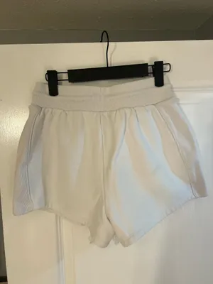 White Sweat Shorts thumbnail 2