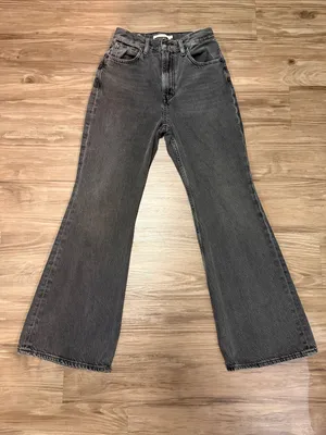Levi’s Premium 70s High Flare Jeans Such a Doozie Black W25 L30 thumbnail 2