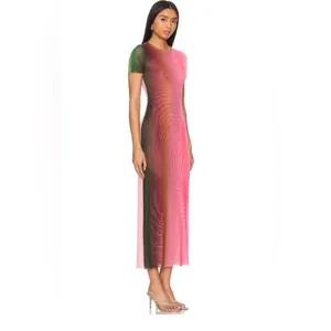 MISA ombré sheer dress size XS NWT‎ thumbnail 2