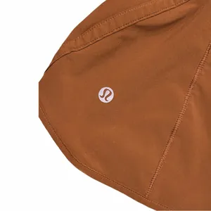 NWOT Lululemon Track That Mid-Rise Lined Short 5" Copper Brown Size 0 thumbnail 7