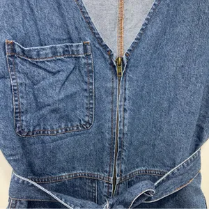 Versona Denim Cotton Romper thumbnail 3