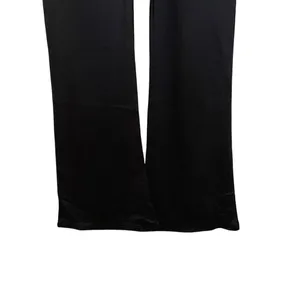 Edikted Soph Buckle Flare Pants Black Size Medium thumbnail 3