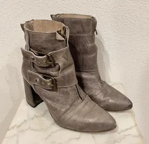 Freebird by Steven Joey Heeled Booties Size 8 EUC thumbnail 2