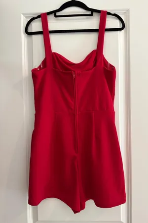 TJ Maxx Red romper thumbnail 2