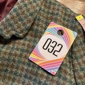 Vintage‎ 80's Wool Women's Green Plaid Jacket Preppy thumbnail 10