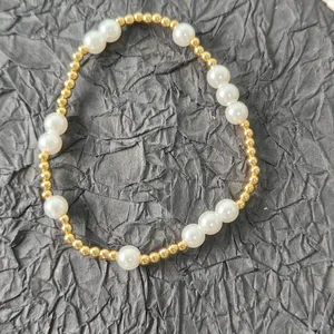 Enewton Pearl Gold Beaded Bracelet thumbnail 3