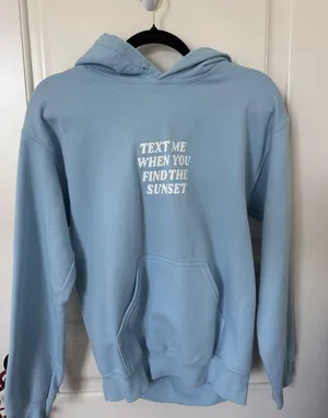 Hoodie Blue thumbnail 1